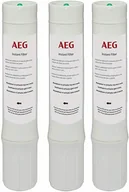 Mopy parowe - Aeg | Zestaw 3 Wymiennych Filtrów (Aegfff2) Do Systemu Filtracji Wody Na Bieżąco Aegfffs2 | Łatwa Instalacja Pod Zlewem Do Kranu | Okres Eksploatacj.. - miniaturka - grafika 1