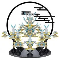 Puzzle Metalowe Model 3D Pałac Jadeitowego Basenu piececool - Puzzle - miniaturka - grafika 1