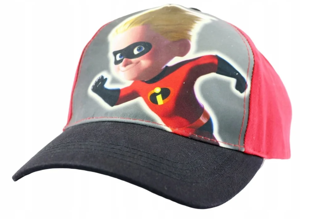 Czapka z daszkiem dziecięca Disney Pixar Iniemamocni Max 52-56cm Logo Lato