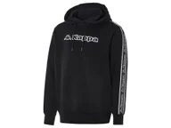 Bluzy sportowe męskie - Kappa Bluza męska z kapturem (Czarny, L) - miniaturka - grafika 1