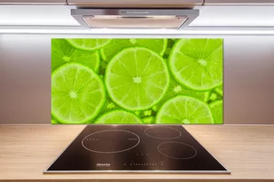 Panel szklany do kuchni Limonki - Panele ścienne i boazeria - miniaturka - grafika 1