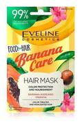 Maski do włosów - Eveline Eveline Food For Hair Maska Banana Care 20ml - miniaturka - grafika 1