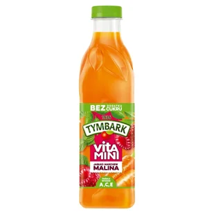 Tymbark Sok Vitamini Malina Marchew Jabłko 1 l - Soki i napoje niegazowane - miniaturka - grafika 1