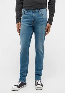 Męskie spodnie jeansowe dopasowane Mustang Frisco skinny W34 L32 - Spodnie męskie - miniaturka - grafika 1