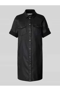 Sukienka mini z listwą guzikową - Noisy May - Sukienki - miniaturka - grafika 1