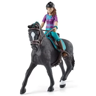 Schleich 42541 Lisa & Storm Horse Club Jeździec Koń Figurka 0000045370 - Figurki dla dzieci - miniaturka - grafika 1