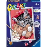 Zabawki kreatywne - CreArt: Spokojny kociak - miniaturka - grafika 1