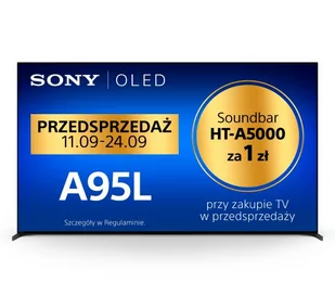 Telewizor Sony XR-65A95L 65" OLED 4K Google TV - Telewizory - miniaturka - grafika 1