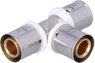 Łączniki, trójniki, kształtki - TRÓJNIK ZAPRASOWYWANY 20 MM profil U - miniaturka - grafika 1