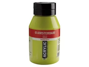 Talens Amsterdam, farba akrylowa, 1000 ml, Zieleń oliwkowa, jasna - Przybory szkolne - miniaturka - grafika 2