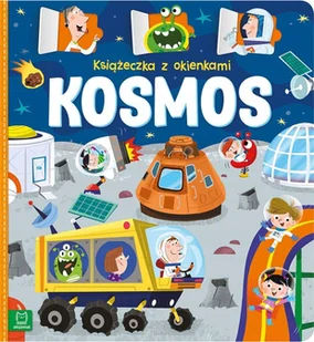 Książeczka z okienkami. Kosmos - Pozostałe książki - miniaturka - grafika 1
