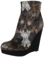 Botki damskie - Desigual Damskie buty Shoe_ANKLE BOOT JEREZ Fashion półbuty i botki, brązowy - Braun Mustang 6073-40 EU - miniaturka - grafika 1