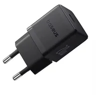 Ładowarki do telefonów - Ładowarka sieciowa Baseus Palm 20W USB-C czarna - miniaturka - grafika 1