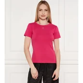 Koszulki i topy damskie - HUGO T-shirt Deloris | Regular Fit - miniaturka - grafika 1