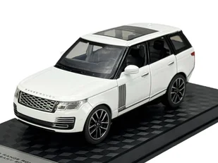 ALLOY CAR LAND ROVER RANGE ROVER 50th ANNIVERSARY EDITION BIAŁY 1:32 - Samochody i pojazdy dla dzieci - miniaturka - grafika 1