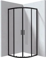 Kabiny prysznicowe - Deante Kabina prysznicowa półokrągła 90x90 cm Funkia Evo KYP_N099P - miniaturka - grafika 1