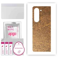 Szkła hartowane na telefon - Folia naklejka skórka strukturalna na TYŁ do Samsung Galaxy Z Fold5 -  Zardzewiała Miedź - apgo SKINS - miniaturka - grafika 1