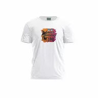 Koszulki męskie - Green Fish, Męski T-shirt z cyfrowym nadrukiem,% 100 bawełna, biały, na co dzień, męskie topy, rozmiar: XL, biały, XL - miniaturka - grafika 1