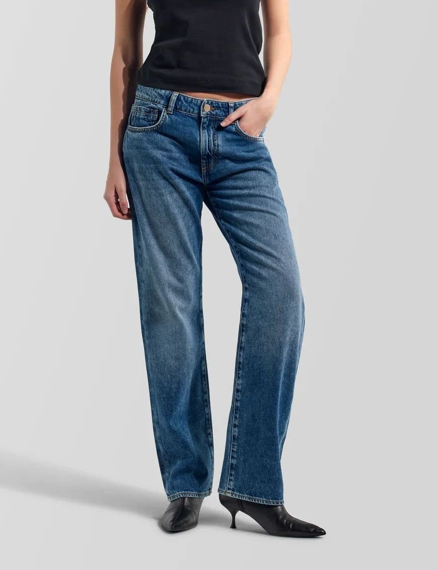 jeansy damskie gas jeansy greg straight 68md 355989_020159 stone wash