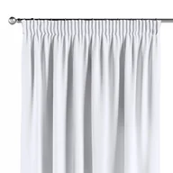 Zasłony - Zasłona na taśmie marszczącej 1 szt., śnieżnobiały, Crema - miniaturka - grafika 1