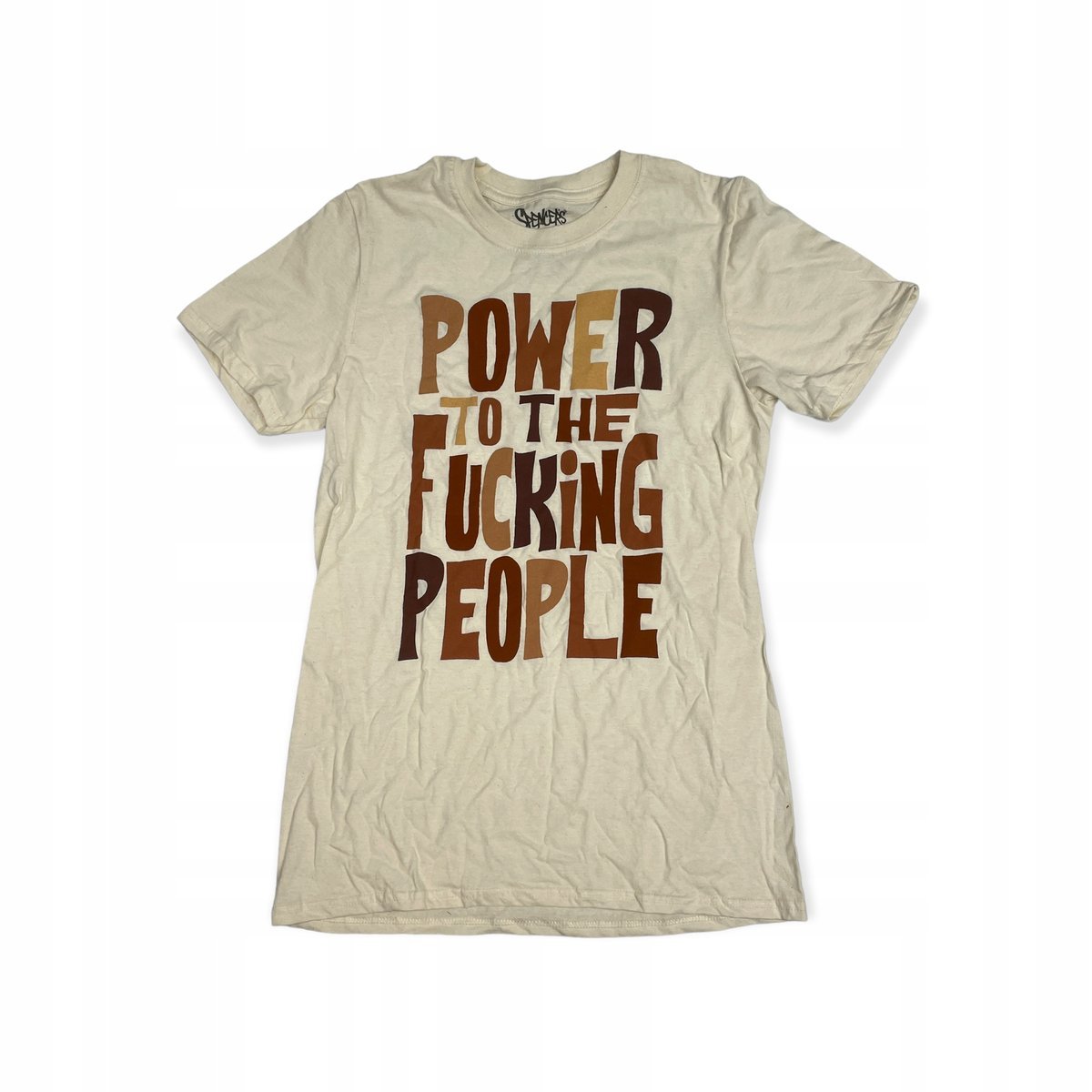 Koszulka t-shirt męski SPENCER'S napisy L