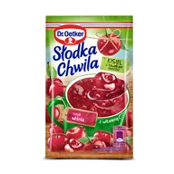 Budyń - Dr Oetker SŁODKA CHWILA KISIEL WIŚNIOWY Z OWOCAMI 31,5G 55533871 - miniaturka - grafika 1