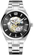 Zegarki męskie - Zegarek Adriatica A8343.5154SA Stainless Steel Skeleton 41mm - miniaturka - grafika 1