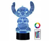 Lampy stojące - LAMPKA NOCNA DLA DZIECI LILO I STICH 3D LED - miniaturka - grafika 1
