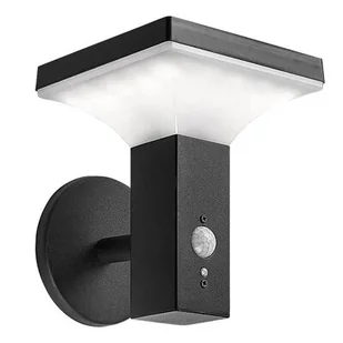 Kinkiet zewnętrzny solarny SUPERLED Sonda Square II - Lampy ogrodowe - miniaturka - grafika 1