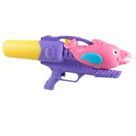 Zabawki militarne - PISTOLET NA WODĘ KARABIN DELFIN BROŃ ZABAWKA WODNA ZESTAW DLA DZIECI - miniaturka - grafika 1