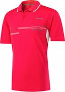 Koszulki sportowe męskie - Polo HEAD CLUB TECHNICAL POLO SHIRT Red - S - miniaturka - grafika 1
