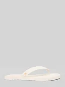 Klapki i japonki damskie - Japonki z aplikacją z logo - miniaturka - grafika 1