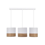 Lampy sufitowe - Bianco lampa wisząca 3-punktowa biała 33-17550 - miniaturka - grafika 1