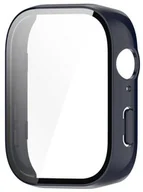 Akcesoria do smartwatchy - Bizon Etui Case+Glass Watch do Huawei Watch Fit 3, niebieskie - miniaturka - grafika 1