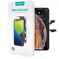 Części serwisowe do telefonów - Wyświetlacz LCD ekran dotyk do Apple iPhone XS Max (Soft OLED Repart) - miniaturka - grafika 1