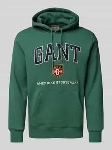 Bluza z kapturem z nadrukiem z logo - Koszulki męskie - miniaturka - grafika 1