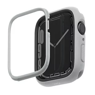 UNIQ etui Moduo Apple Watch Series 4/5/6/7/8/SE 44/45mm kredowy-szary/chalk-grey - Akcesoria do smartwatchy - miniaturka - grafika 1