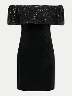 ONLY Sukienka koktajlowa Tanya 15336170 Czarny Regular Fit - Sukienki - miniaturka - grafika 1