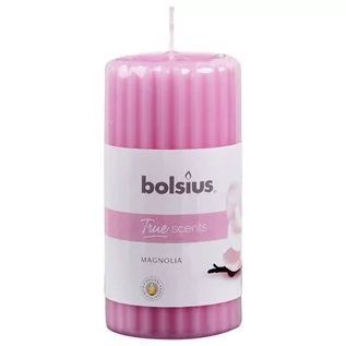 Świece - Bolsius Świeca pieńkowa zapachowa TRUE SCENTS magnolia - grafika 1