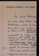 Poezja - Pan Cogito - miniaturka - grafika 1