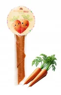 Zdrowa żywność - ROLLS OWOCOWY MARCHEWKOWY BETA-KAROTEN PRZEKĄSKA BEZ CUKRU I GLTENU 1 szt - miniaturka - grafika 1