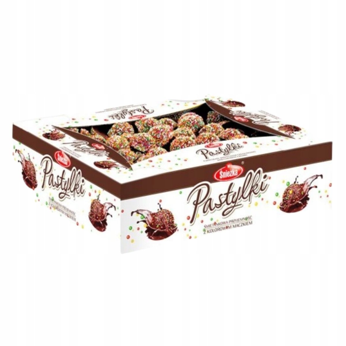 ŚNIEŻKA Pastylki z Maczkiem Pyszne Cukierki z Posypką Wysoka Jakość 2,3kg