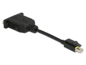 Adaptery i przejściówki - DeLOCK 65979 adapter kablowy 0,15 m Mini DisplayPort DVI Czarny - miniaturka - grafika 1