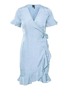Sukienki - Vero Moda Sukienka damska, Bleu Clair, XS - grafika 1