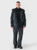 Spodnie narciarskie - 4F Spodnie snowboardowe membrana 10000 męskie - multikolor XL - miniaturka - grafika 1