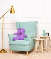 Maskotki i pluszaki - Miś Gustaw, duży Miś Classico, fioletowy, 70 cm - miniaturka - grafika 1