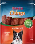 Przysmaki dla psów - Rocco Chings mięsne paski do żucia Filet z kaczki 4 x 250 g - miniaturka - grafika 1