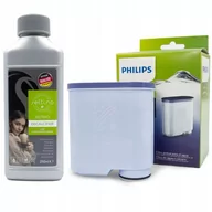 Akcesoria i części do ekspresów do kawy - Filtr Saeco Philips CA6903 + odkamieniacz 250 ml - miniaturka - grafika 1