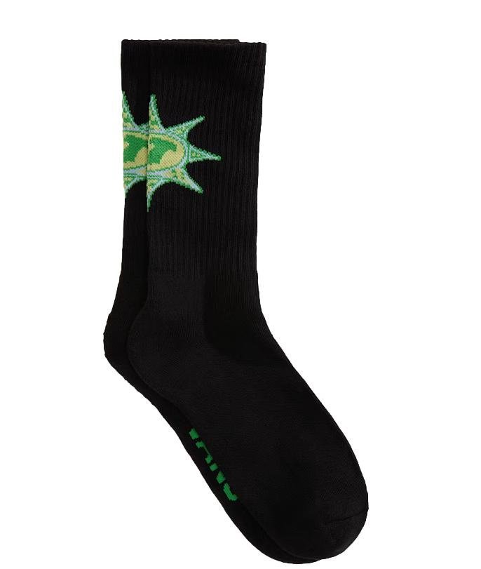 Skarpety Unisex VANS Stowers Crew Black (1 para)VN000QB8BLK1 L