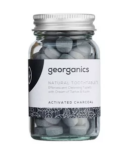 Georganics Tabletki do Mycia Zębów z Węglem Aktywnym, Georganics, 120 tabletek - Pasty do zębów - miniaturka - grafika 1
